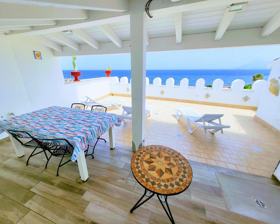 דירות סנטה פלביה Seafront House Gabbiano Azzurro מראה חיצוני תמונה