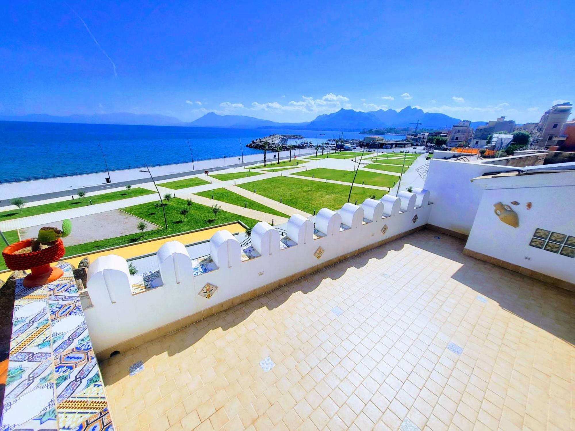 דירות סנטה פלביה Seafront House Gabbiano Azzurro מראה חיצוני תמונה