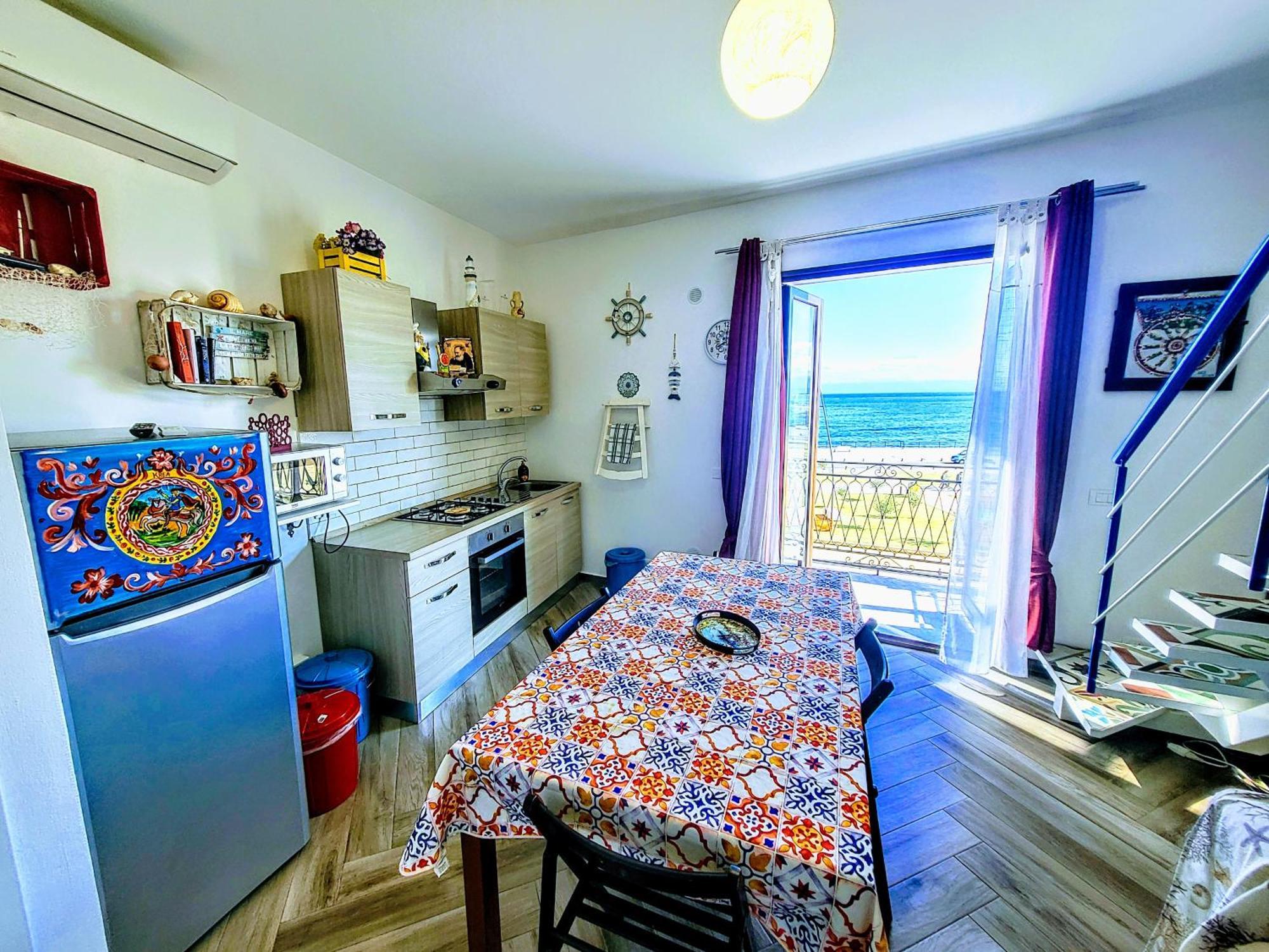 דירות סנטה פלביה Seafront House Gabbiano Azzurro מראה חיצוני תמונה