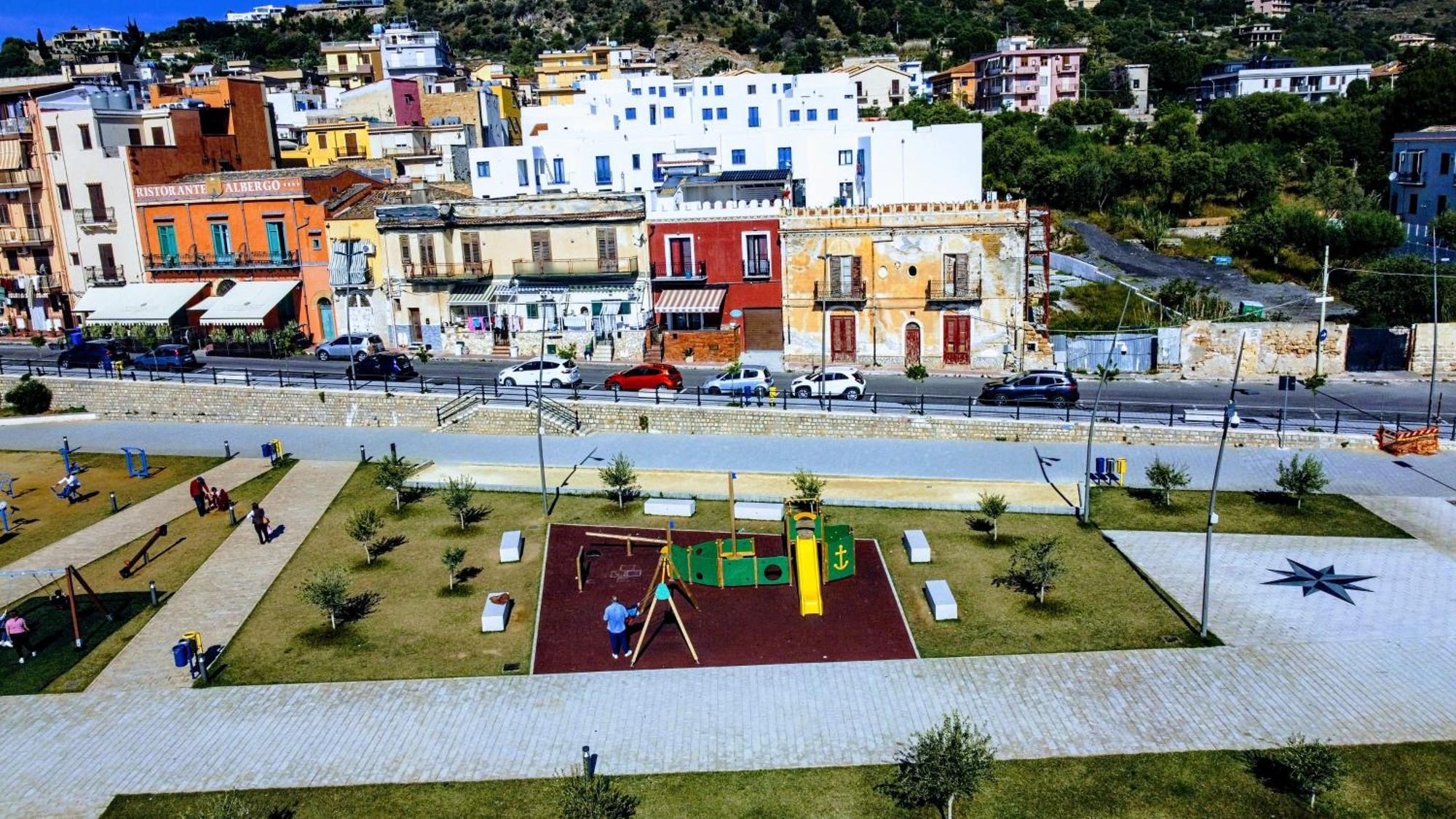 דירות סנטה פלביה Seafront House Gabbiano Azzurro מראה חיצוני תמונה